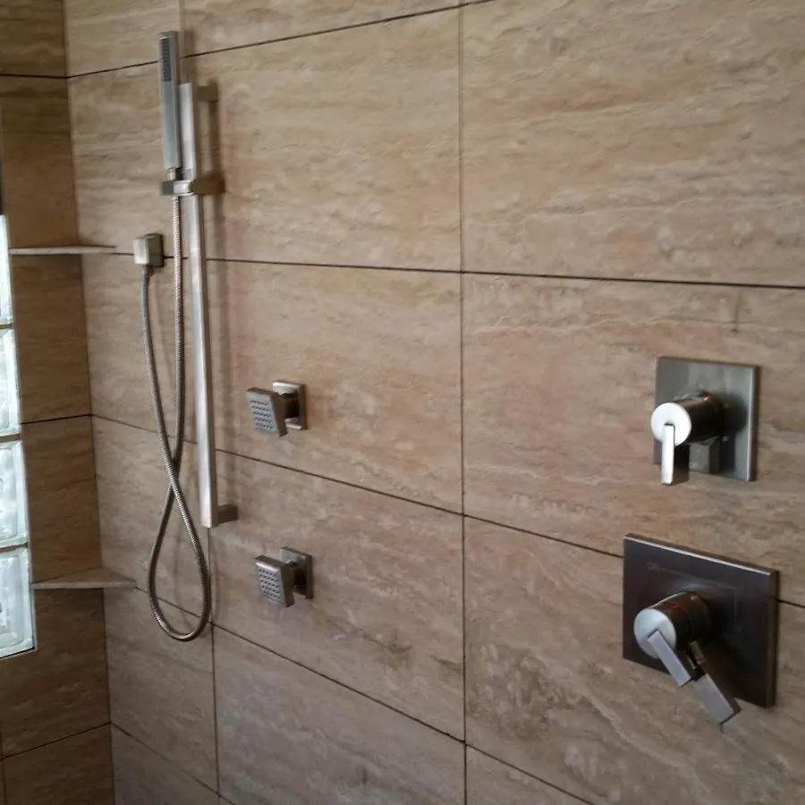 Shower fixture installation for Water Heater Replacement in Golden Gate